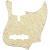 Boston M4V-310-PC slagplaat voor Sire Marcus Miller V 3-laags pearl cream