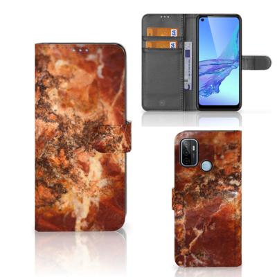OPPO A53 | OPPO A53s | Bookcase | Marmer Bruin