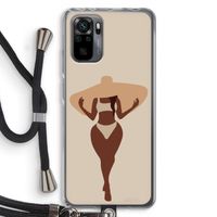 Let's get salty: Xiaomi Redmi Note 10 Pro Transparant Hoesje met koord