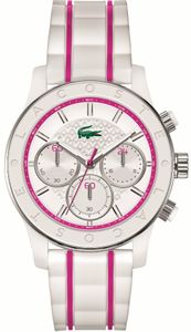 Lacoste horlogeband 2000843 / LC-73-3-29-2456 Silicoon Multicolor 20mm