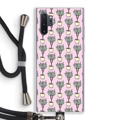 Boompje: Samsung Galaxy Note 10 Plus Transparant Hoesje met koord