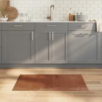 VidaXL Vloerkleed rechthoekig 60x100 cm bamboe bruin