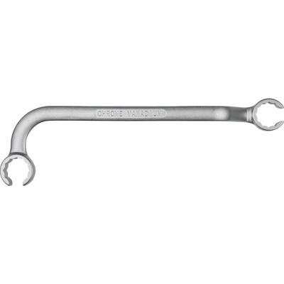 KS Tools 517.0057 Dubbele ringsleutel voor inspuitleidingen, 17 x 17 mm