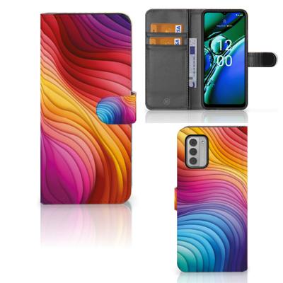 Book Case voor Nokia G42 Regenboog Book Case voor Nokia G42 Regenboog