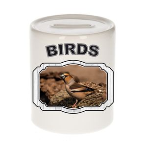 Dieren appelvink vogel spaarpot - birds/ vogels spaarpotten kinderen 9 cm