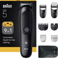 Haar- en baardtrimmer - BRAUN - AIO5540 - 120 min - 14 standen - Zwart - thumbnail