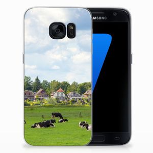 Samsung Galaxy S7 TPU Hoesje Koeien