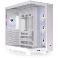 PC-behuizing (zonder voeding) - THERMALTAKE - View 380 XL TG ARGB Snow - Mid-tower - ATX-vormfactor - 4x120mm A-RGB meegeleverd - Wit