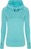 Just Cool JC038 Women´s Cool Cowl Neck Top - Ocean Melange - XS