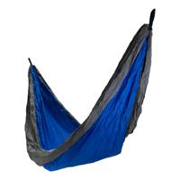 Vaderdagtip! 4gardenz Nylon Hangmat Blauw 270x150 cm - max. 200 kg