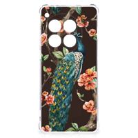 OnePlus 12 Case Anti-shock Pauw met Bloemen - thumbnail