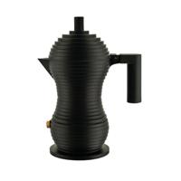 ALESSI - Pulcina - Percolator 6 kops Zwart