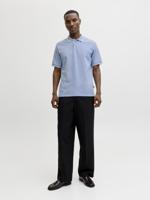 Jack - Jones Jprblaethan Detail Ss Polo Sn Poloshirts 4987860 Chambray Blue