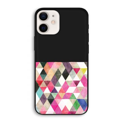 Gekleurde driehoekjes: iPhone 12 Pro Biologisch afbreekbaar hoesje