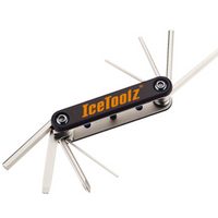 IceToolz 24092a1 gereedschapset 8-delig in houder