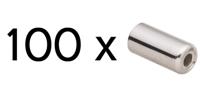 SHIMANO Stalen kabeleindhoedje sti voor 6mm schakelkabel (100 stuks)