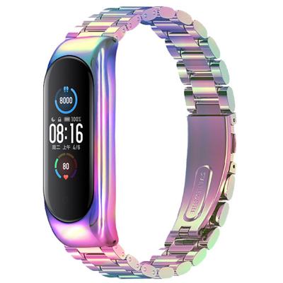 Xiaomi Mi 3/4/5/6 Kralen Stalen Schakel Band - Kleurrijk