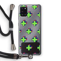 8-bit N°10: Samsung Galaxy A31 Transparant Hoesje met koord