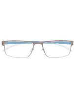Mykita lunettes de vue Martin à monture rectangulaire - Tons neutres