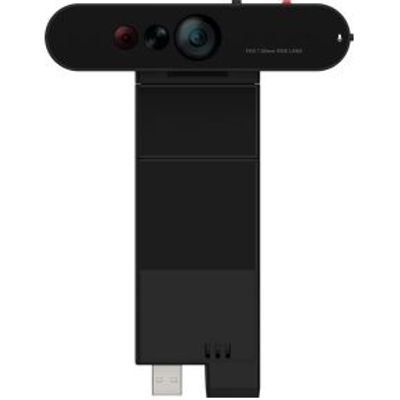 Lenovo ThinkVision MC60 webcam 1920 x 1080 Pixels USB 2.0 Zwart