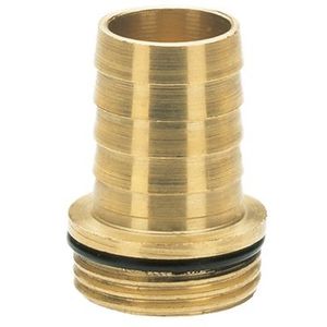 Messing tule 26,5 mm (G 3/4") / 19 mm (3/4") (7250) Slangstuk