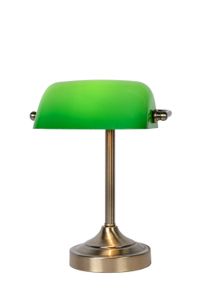 Lucide BANKER Bureaulamp-Brons-1xE14-40W-Metaal