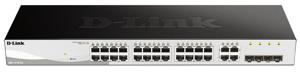 D-Link DGS-1210-24 Managed L2 Gigabit Ethernet (10/100/1000) 1U Zwart