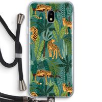 Luipaard 2: Samsung Galaxy J3 (2017) Transparant Hoesje met koord