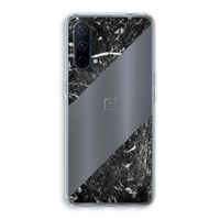 Zwart marmer: OnePlus Nord CE 5G Transparant Hoesje