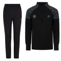 Cruyff Icon Trainingspak 1/4-Zip Kids Blauw