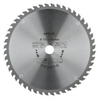 Wolfcraft HM Cirkelzaagblad | 48 td | Ø315 x 30 x 3,2mm | 1 stuk - 6684000