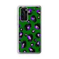 Green Cheetah: Huawei P40 Transparant Hoesje