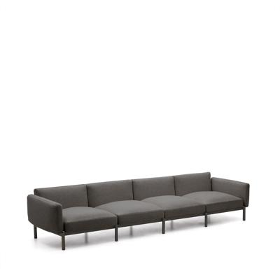 Kave Home 4-zits Bank 'Sorells' kleur Grijs