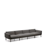 Kave Home 4-zits Bank 'Sorells' kleur Grijs