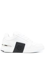 Philipp Plein baskets Super Street - Blanc