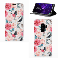 Samsung Galaxy S9 Plus Smart Cover Butterfly Roses - thumbnail