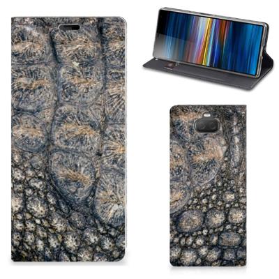 Sony Xperia 10 Plus | Hoesje maken | Krokodillenprint