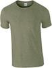 Gildan G64000 Softstyle® Adult T- Shirt - Heather Military Green - M