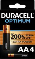 Duracell Optimum 200% batterij AA blister(4) - 3014000 - thumbnail