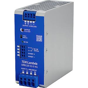 TDK DRB120-12-3-A1 DIN-rail netvoeding 15 V/DC 10 A 120 W Aantal uitgangen: 1 x Inhoud: 1 stuk(s)