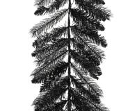 Berlin slinger d25l270 cm zwart kerst Everlands - Everlands