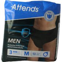 Attends Men discreet underwear zwart maat M
