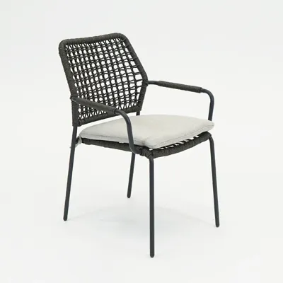 Swifty dining stoel c.black/ TPU grey/ valley sand