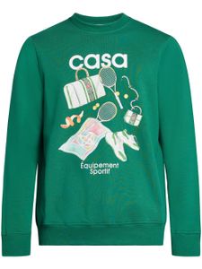 Casablanca sweat Equipement Sportif - Vert