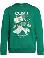 Casablanca sweat Equipement Sportif - Vert