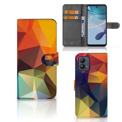 Motorola Moto G53 | Book Case | Polygon Color