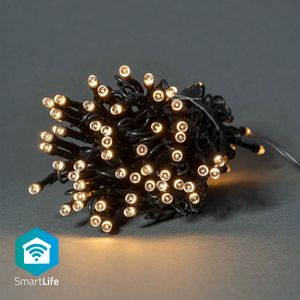 SmartLife Decoratieve LED | Wi-Fi | Warm Wit | 50 LED&apos;s | 5.00 m | Android / IOS