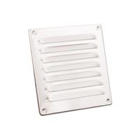 Nedco schoepenrooster alu. 155 x 155 mm