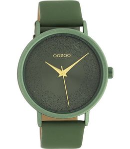 OOZOO Timepieces Horloge Lily Pad Groen | C10582
