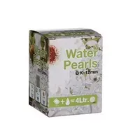 Water pearls clear Ø10-12mm in display